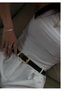 Black/Gold Buckle Trouser Belt Dress Belt Shirt Belt Coat Belt Women's Belt - 4