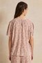 Senior Girls Pink Printed Top - 3