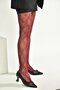 V250521109 Black Thick Heeled Pointed Toe Women's Shoes - 4