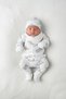Baby Boy Blue Dinosaur Combed Cotton Hospital Release 5-Piece Set - Bodysuit, Organic Cotton, Soft