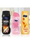 3-Piece Set Men Shampoo Effective Shampoo Against Hair Loss + Cherry Blossom Shower Gel + Classic Conditioner