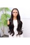 Light Brown with Baby Hair Fiber Synthetic Tulle Wig - 3
