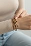 Steel Butterfly Asymmetrical Black Handcuff Bracelet – 18 cm Women's Bracelet |   Non-Tarnish Women's Jewelry - 3