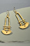 Luna Steel 4 cm Long Retro Women's Earrings - 2