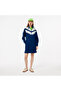 Color-Block Interlock Sweatshirt Dress
