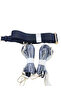Crystal Stone 3 Optional (Hand-Shoulder-Back) Women's Bag - 4