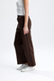 High Waist Scuba Pants with Front Seam - 5
