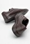 Genuine Leather, Stitched to the Sole, Inner and Outer Leather Men's Shoes - 6