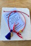 Ribbon Heart Tassel Marteniçka Lucky Bracelet