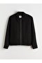 Lcw Vision Black Standard Fit Wool Blend Men's Cashmere Coat - 6