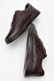 Genuine Leather, Stitched to the Sole, Inner and Outer Leather Men's Shoes - 5