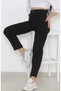 Bt11421745 Women's High Waist Non-Fading Black Comfort Stretch Fabric Boyfrend Mom Jeans Pants - 3