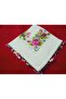 Cenk and Reyhan 100% Cotton Elegant Handcrafted Needlework Embroidered Writing/Needlework Yemeni/Handcrafted Cheesecloth/Head Covering - 2