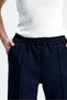 High Waist Scuba Pants with Front Seam - 2