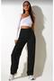 Bt16875745 90's Non-Fading Black High Waist Stretch Fabric Jeans Pants - 5