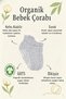 6 Pairs Organic Cotton Baby Socks Anti-Slip Seamless Combed Sneakers Girls Boys Children (Gray) - 5