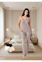 Mink Dressing Gown Lace Detailed Women's Pajama Set Th0Cl99Pc