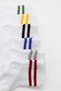 6 Pairs of Organic Cotton Baby Socks with Hoop Stitch-Free Combed Cotton Socks for Girls and Boys (White) - 3