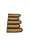 Jute wave design modern door front mat indoor and outdoor bathroom balcony mat home hotel office decor mat - 6