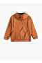 Patterned Hooded Sweatshirt Fleece-Lined - 2