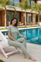 Women's Fitile Short Sleeve Pajama Set