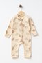 Baby Hug Bear 3-6-9 Months Cotton Without Cuffs Romper Newborn Hospital Release Baby Clothing Yk8729