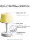 Desk Lamp Quran Speaker - Smart APP Control With Remote Control / Changeable Colorful Lights - 7
