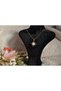 Stylishly Designed Steel Necklace with Star Detail