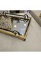 Classic Tray with Rectangular Mirror Antique Yellow 38*26 - 4