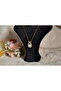 Steel Necklace with Stylish Design - 2