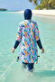 Girl Waitress Boy Hijab Swimsuit G2503 - 3