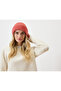 Knitted Beret, Orange