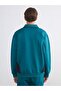 Xside Polo Yaka Printed Men's Thick Sweatshirt - 4