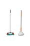Twist Mop and Broom Set Combo for Home cleaning Durable Strong 360 degree rotation mop.