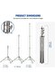 7.2ft/2.2m Stainless Steel Light Stand - 6