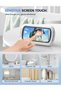 Shower Phone Holder Waterproof - Clear Sound, 480° Rotation, IPX6 Wall Mount for 4-7" Phones - 4