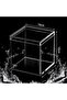 8 Pieces Clear Acrylic Plastic Small Acrylic Box with Lid Decorative Storage Box Jewelry Displa - 2