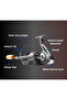 Stainless Steel Body Fishing Reel Hb3000 Powerful Drag System Sturdy Spool - 7