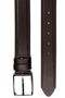 Genuine Leather Brown Special Double Stitched 4 cm Classic Men's Belt