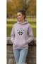 Women's Panda Printed Oversized Hooded Sweatshirt