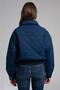 سترة نسائية ذات قصة عادية باللون الأزرق الداكن 261 LCF 131004 VERTI 3 DENIM - 4