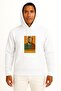 Hooded Aristotle Mathematician Philosopher Chest Design Unisex Sweatshirt