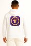 Hooded Pi Network Unisex Sweatshirt with Pocket and Back Design - 2