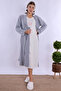 Effortt Pink Maternity and Postpartum Nightgown Set with Robe - 7