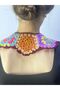 Hand Knitted Motif Shirt Collar Accessory 40X12 cm - 2