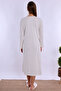 Effortt Pink Maternity and Postpartum Nightgown Set with Robe - 5