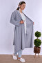 Effortt Maternity Maternity Pajama Set with Blue Dressing Gown - 7