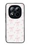 Redmi Note 15 Pro 4g Compatible Printed , Matte Black, Soft Silicone, Protective, Shock Absorbing Cover, Case