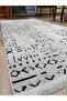 Premium Quality Machine Washable Ethnic Nail Pattern Non-Slip Base Chenille Rug - 5
