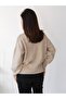 Oversized Women's V-Neck Elegant Soft Textured Stylish Hair Knit Sweater - 4